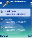 Psiloc Extended Recorder v1.21 РґР»СЏ Symbian OS 9.x S60