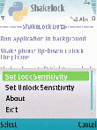 ShakeLock v1.05 Beta РґР»СЏ Symbian 9.x S60