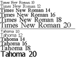 Times New Roman/Tahoma.zip