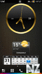 Big analog clock Gold by ali30n.zip