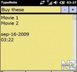 TypeNote v0.9