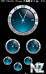 AnalogClock Blue Gradient By Aks79.zip